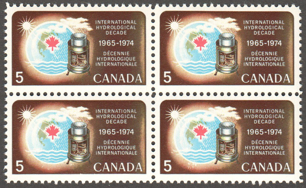 Canada Scott 481 MNH Block - Click Image to Close